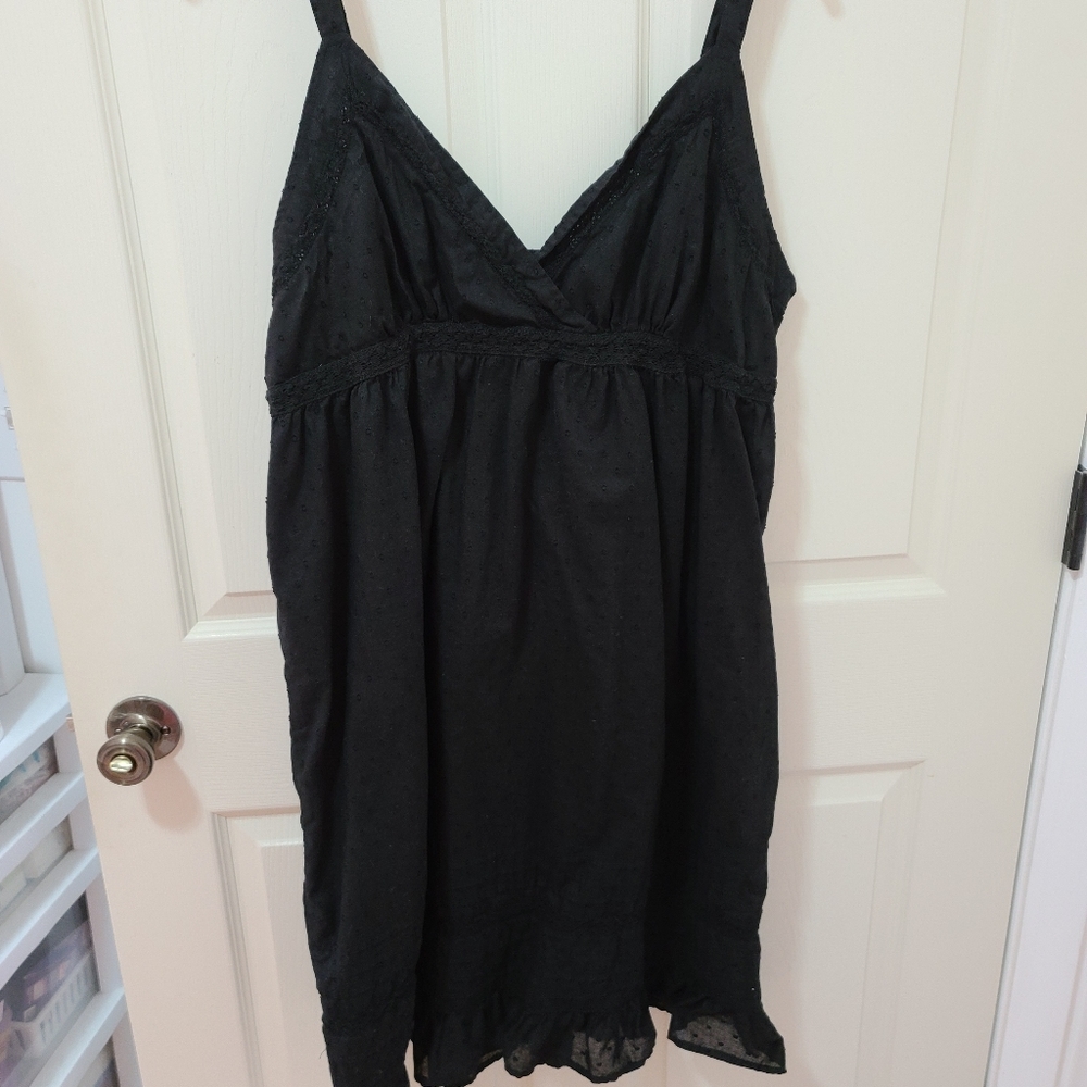 Faded Glory Black Sundress 2X
